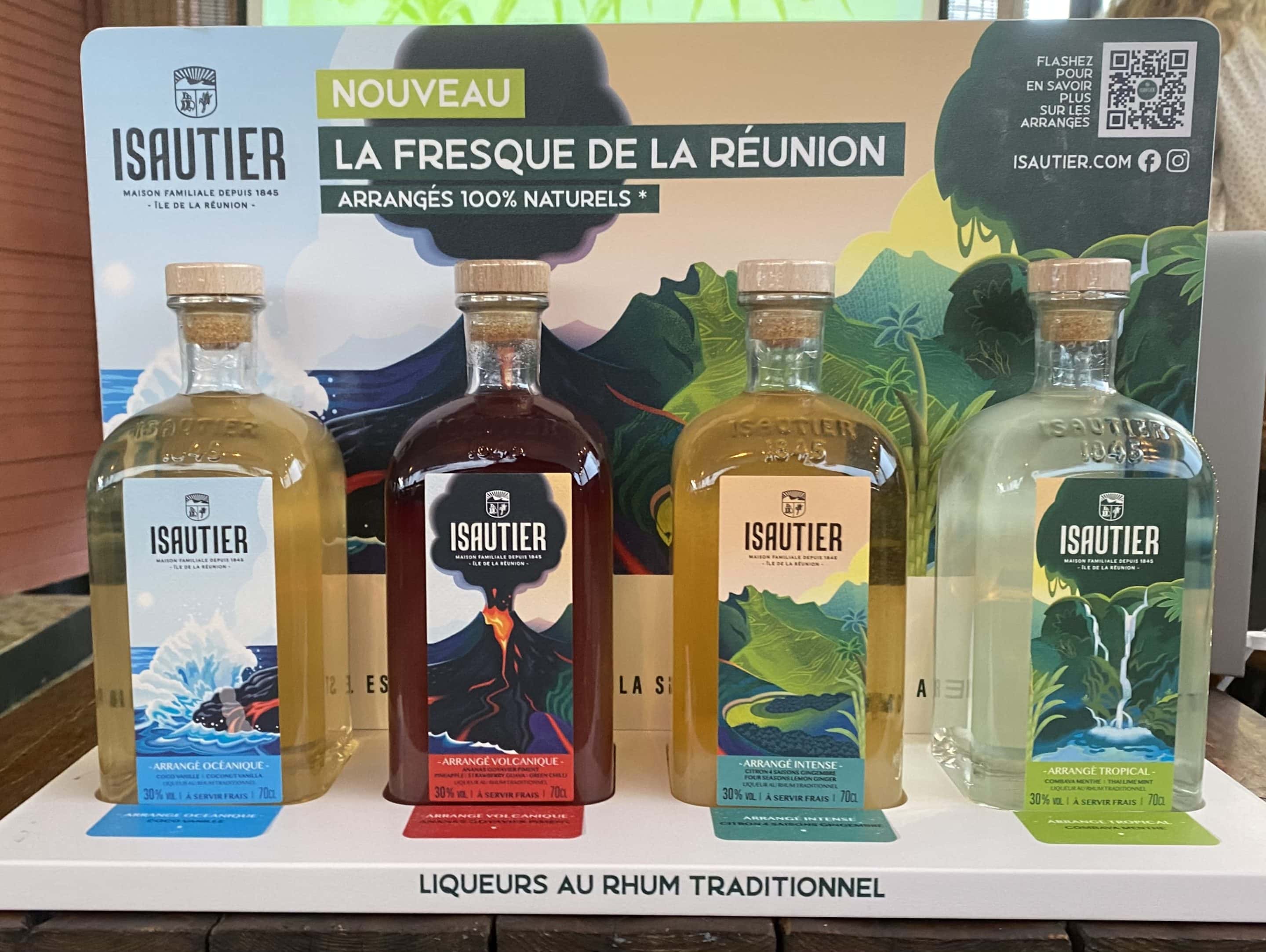 La Fresque de La Réunion, nouvelle gamme d'Arrangés Isautier 100% naturels  - Leader Réunion